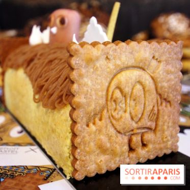 Bûche de Noël 2018 signée Benoit Castel x Bishopparigo