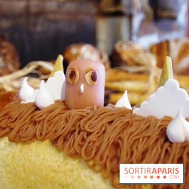 Bûche de Noël 2018 signée Benoit Castel x Bishopparigo