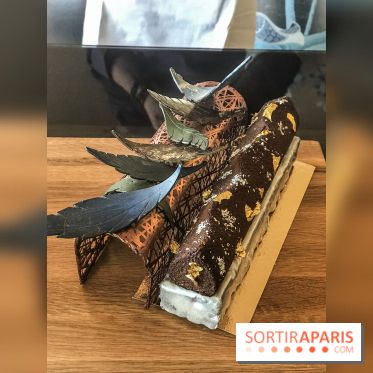 La Bûche de Noël de Bryan Esposito pour le Collectionneur 2018, les photos