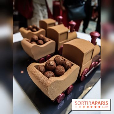 La Bûche Shangri-là Express de Michaël Bartocetti pour Noël 2018