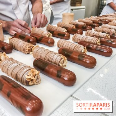 Les Bûches de Noël et Galettes des rois 2018-2019 de Cédric Grolet au Meurice