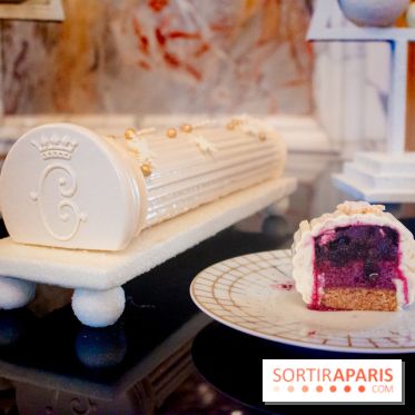 Bûche de Noël 2018 du Crillon