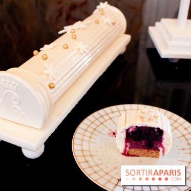 Bûche de Noël 2018 du Crillon