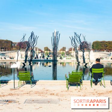 FIAC 2018 au Jardin des Tuileries :  Pablo Reinoso, Le Cercle, 2018