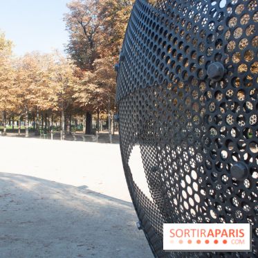 FIAC 2018 au Jardin des Tuileries :  Vladimir Skoda, Sphère de ciel - Ciel de sphères, 2004-2018