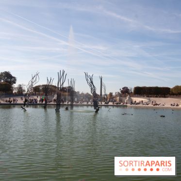 FIAC 2018 au Jardin des Tuileries : Pablo Reinoso, Le Cercle, 2018