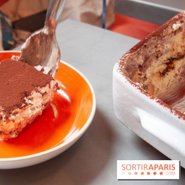 Cucina, Ducasse à la Maison de la Mutualité : tiramisu