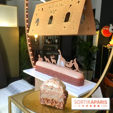 Bûche de Noël 2018 et Galette des Rois 2019 de Dalloyau