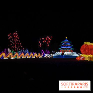 Thoiry Lumières Sauvages, les photos