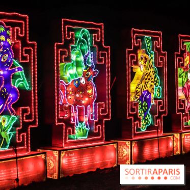 Thoiry Lumières Sauvages, les photos