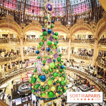 Sapin de Noël des Galeries Lafayettes 2018