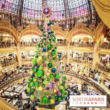 Sapin de Noël des Galeries Lafayettes 2018