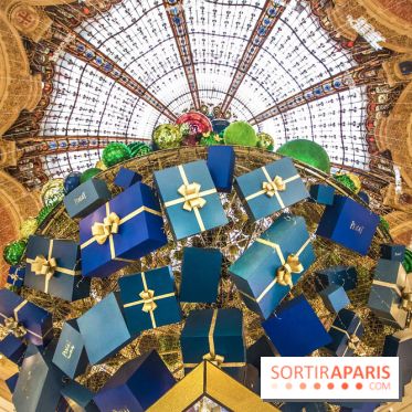 Sapin de Noël des Galeries Lafayettes 2018