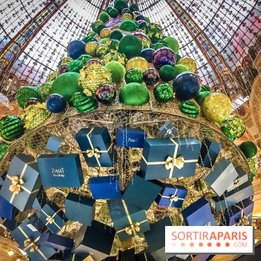 Sapin de Noël des Galeries Lafayettes 2018