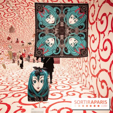 Exposition Furoshiki à l'hôtel de ville