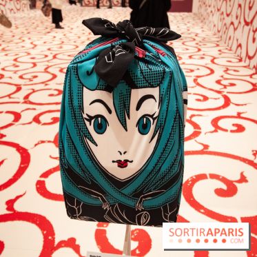 Exposition Furoshiki à l'hôtel de ville