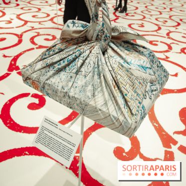 Exposition Furoshiki à l'hôtel de ville