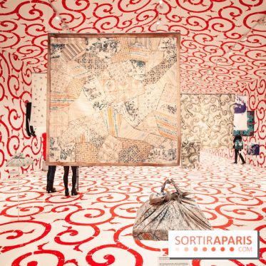 Exposition Furoshiki à l'hôtel de ville