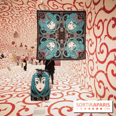 Exposition Furoshiki à l'hôtel de ville