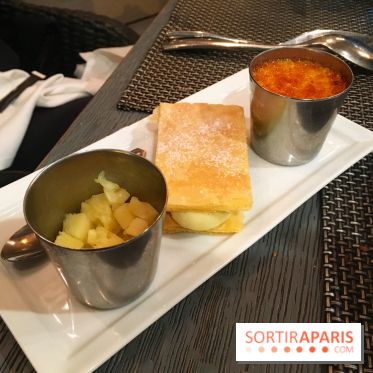 Carte des Frères Pourcel au Bar à Huitres 