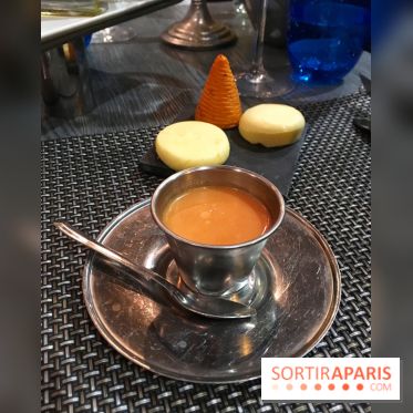 Carte des Frères Pourcel au Bar à Huitres 