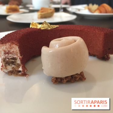 Bûche de Noël 2018 de Maxime Frédéric pour le George V