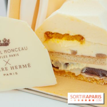 Bûche de Noël 2018 de Royal Monceau x Pierre Hermé