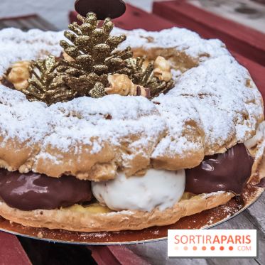 Paris/Rome, bûche 2018 d'Il Gelato Del Marchese