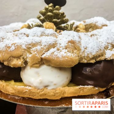 Paris/Rome, bûche 2018 d'Il Gelato Del Marchese