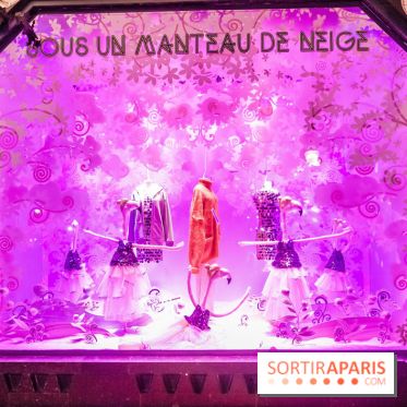 Inauguration du Sapin et des Vitrines des Galeries Lafayettes 2018