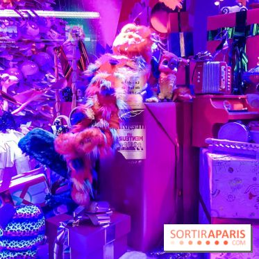 Inauguration du Sapin et des Vitrines des Galeries Lafayettes 2018