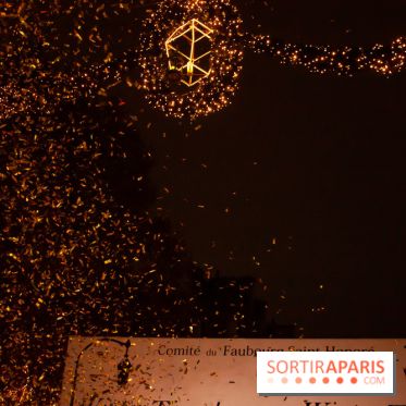 Illuminations de Noël 2018 rue du Faubourg Saint Honoré