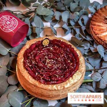 Galette des rois Happy Queen et King's Tea de Mariage Frères 2019