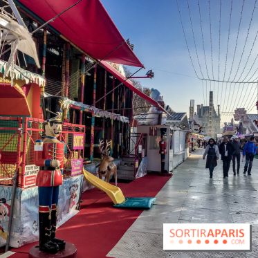 Le Marché de Noël des Tuileries à Paris, jeux