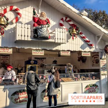 Le Marché de Noël des Tuileries à Paris