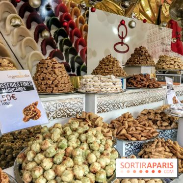 Le Marché de Noël des Tuileries à Paris, pâtisseries