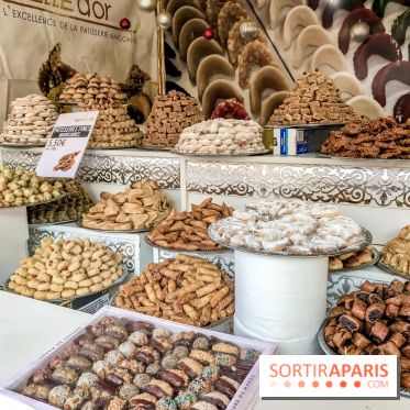Le Marché de Noël des Tuileries à Paris, patisseries