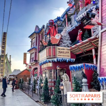 Le Marché de Noël des Tuileries à Paris, manèges