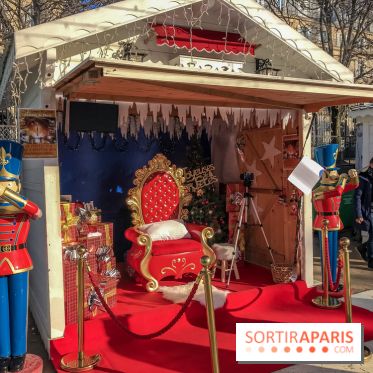 Le Marché de Noël des Tuileries à Paris, Père Noël