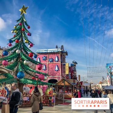 Le Marché de Noël des Tuileries à Paris, allées