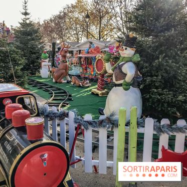Le Marché de Noël des Tuileries à Paris, amnèges