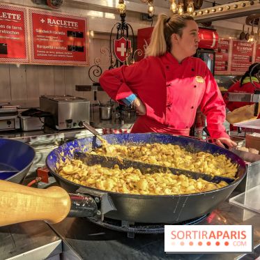 Le Marché de Noël des Tuileries à Paris, food