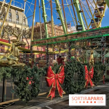 Le Marché de Noël des Tuileries à Paris, grande roue