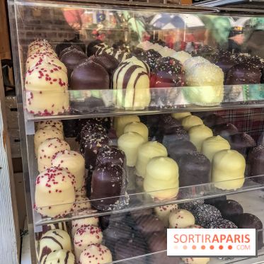 Le Marché de Noël des Tuileries à Paris, gourmandises