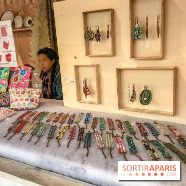 Le Marché de Noël des Tuileries à Paris, shopping