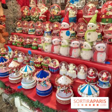 Le Marché de Noël des Tuileries à Paris, shopping