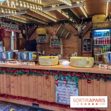 Le Marché de Noël des Tuileries à Paris, food