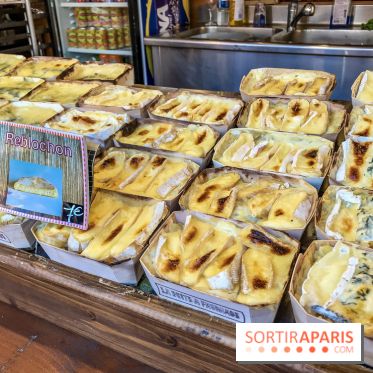 Le Marché de Noël des Tuileries à Paris, fromage