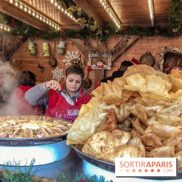 Le Marché de Noël des Tuileries à Paris, food
