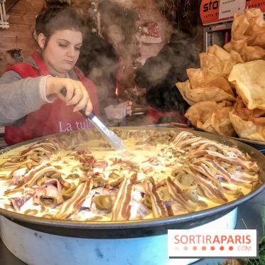 Le Marché de Noël des Tuileries à Paris, food